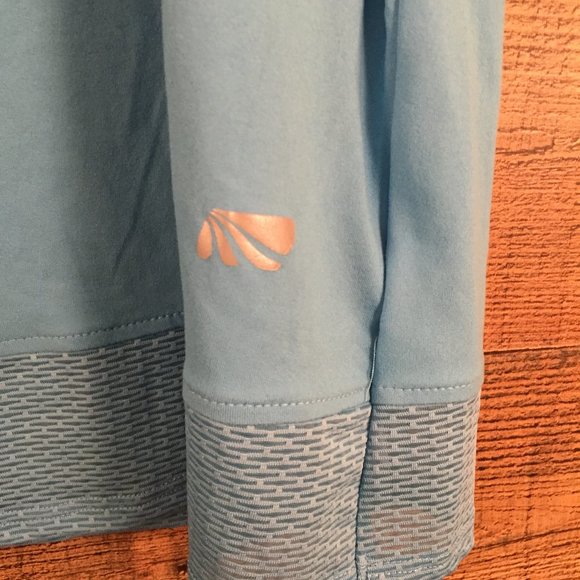 Marika Tek S/S Performance Tee Sz 1X Lt Blue - Picture 3 of 7